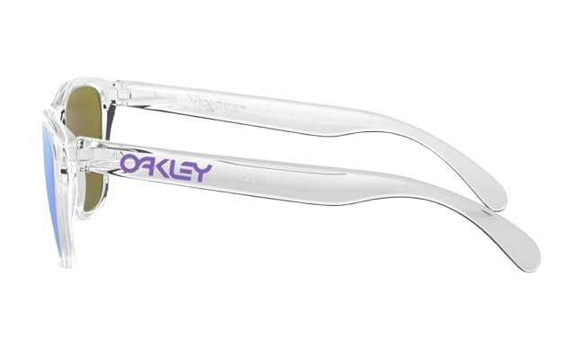 OAKLEY Frogskins XS Transparente Pulido Violet Iridium 5