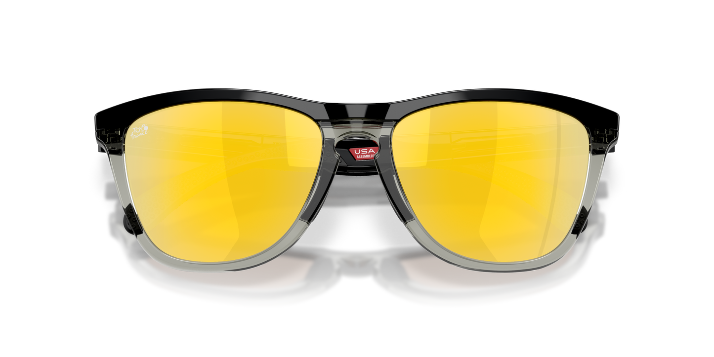 OAKLEY Tour De France™ Frogskins™ Range Negro Pulido   Prizm 24k polarized