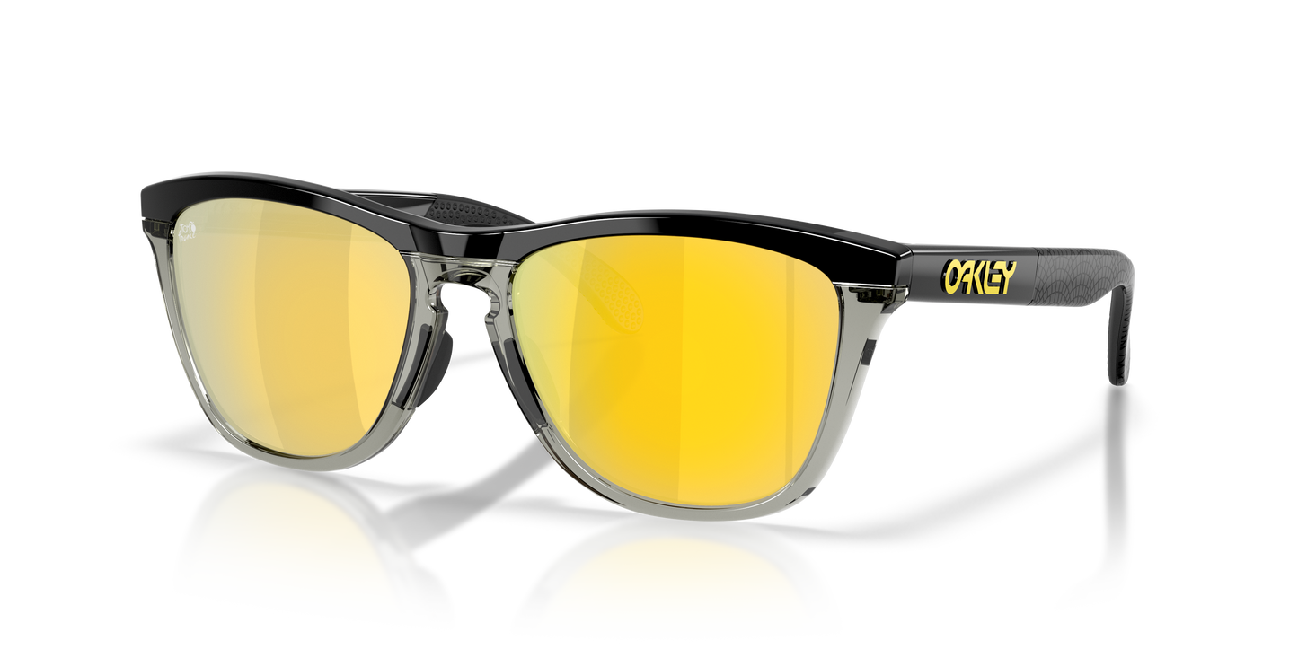 OAKLEY Tour De France™ Frogskins™ Range Negro Pulido   Prizm 24k polarized
