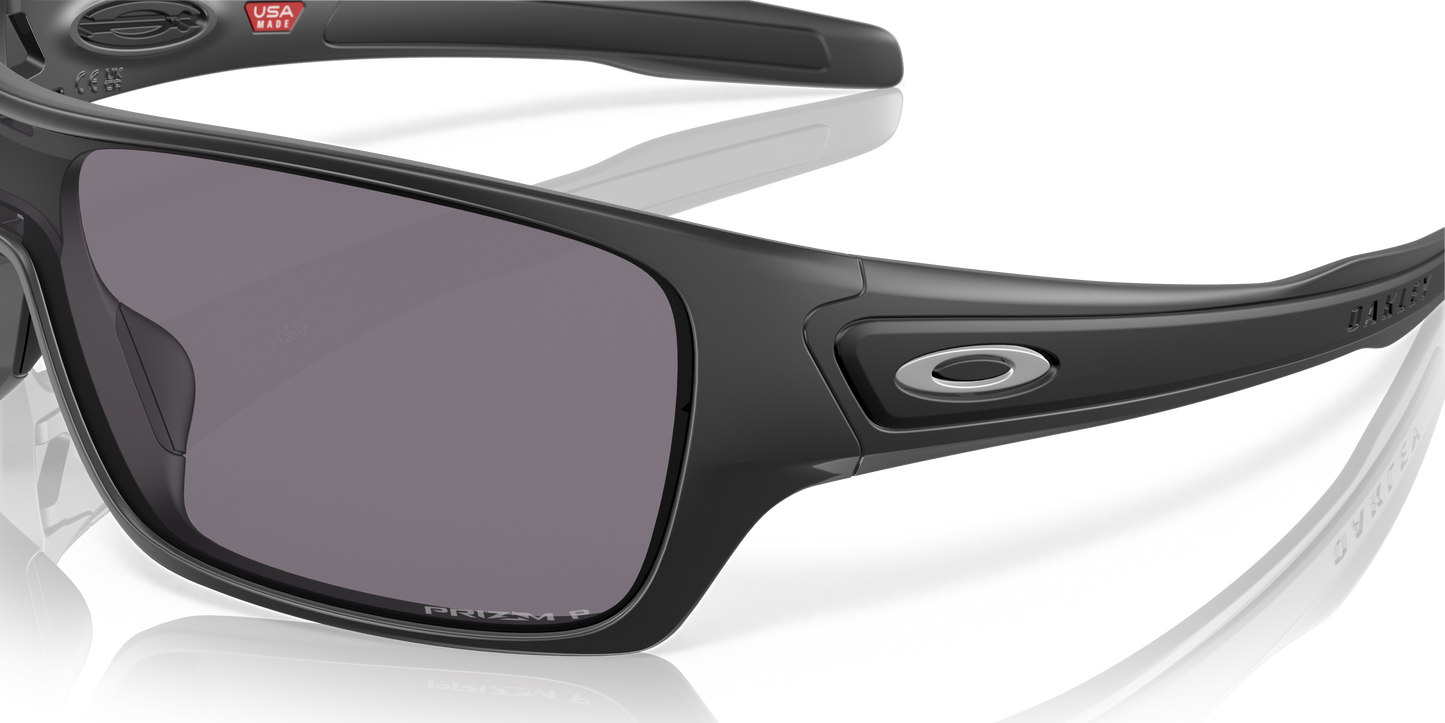 OAKLEY Turbine Rotor Negro Mate Prizm Grey Polarized