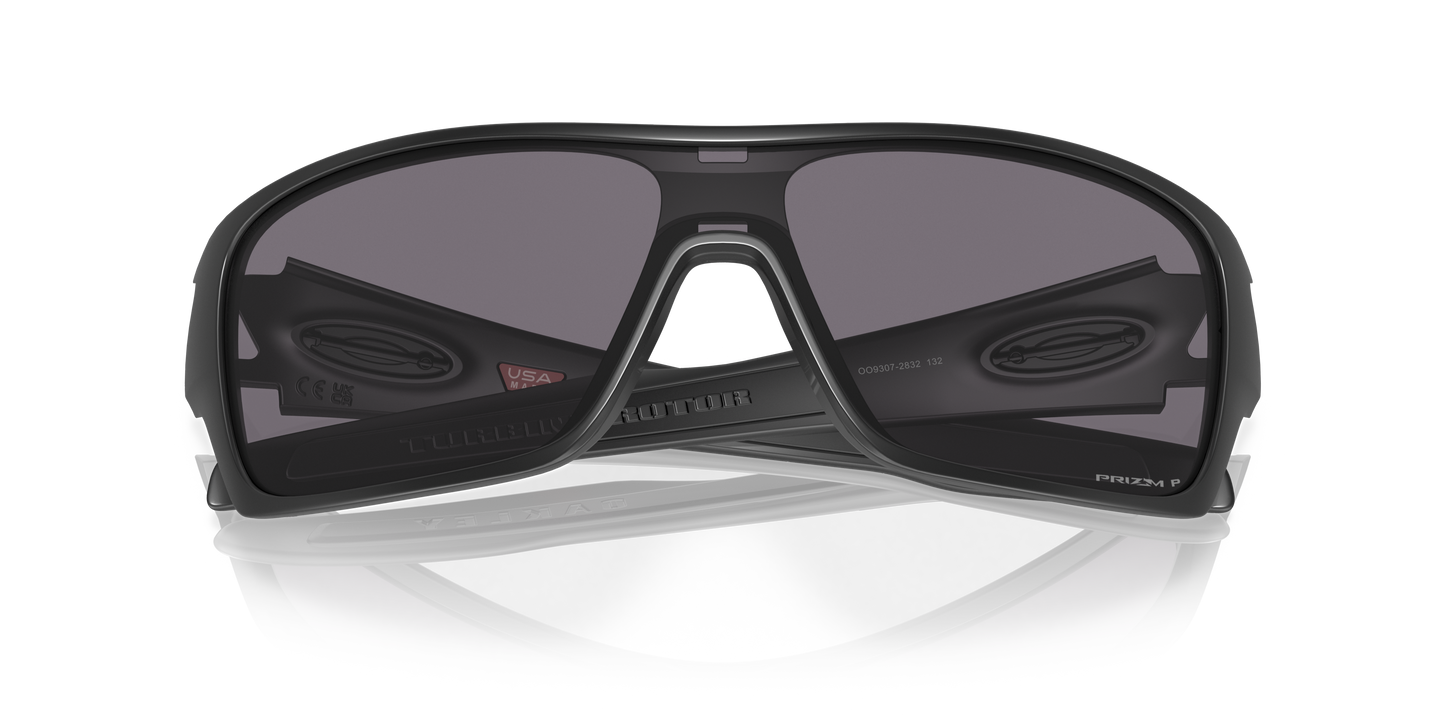 OAKLEY Turbine Rotor Negro Mate Prizm Grey Polarized