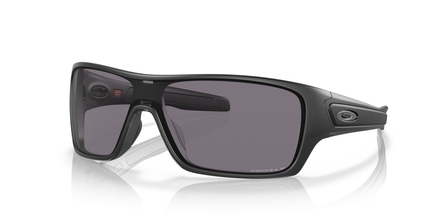 OAKLEY Turbine Rotor Negro Mate Prizm Grey Polarized