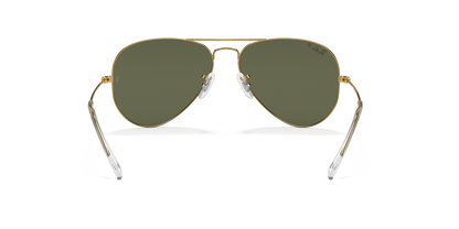 Ray-Ban Aviator Large Metal Oro Arista G-15 Green 2