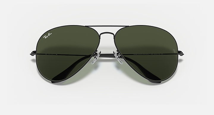 Ray-Ban Aviator Large Metal II Negro Verde G-15