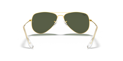 Ray-Ban Aviator Small Metal Oro  Arista Verde G-15