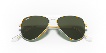 Ray-Ban Aviator Small Metal Oro  Arista Verde G-15