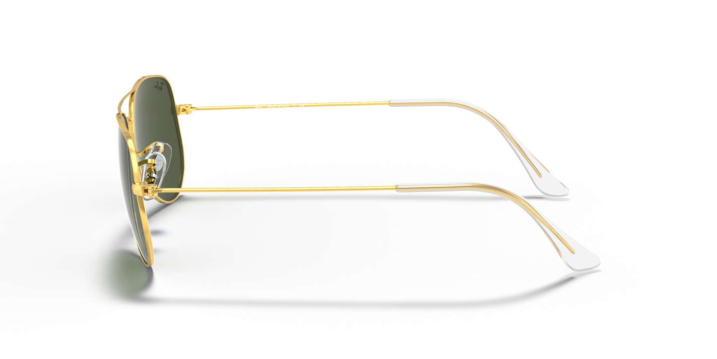 Ray-Ban Aviator Small Metal Oro  Arista Verde G-15
