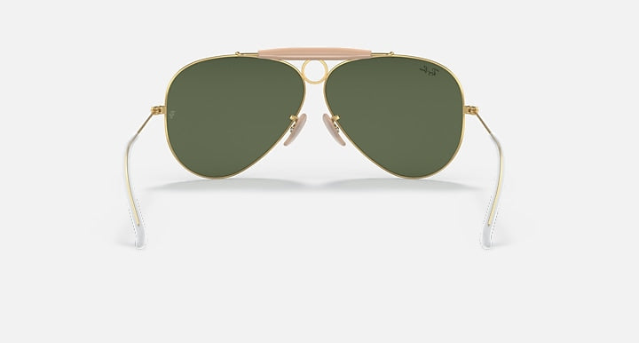 Ray-Ban Shooter Oro Arista Verde G-15