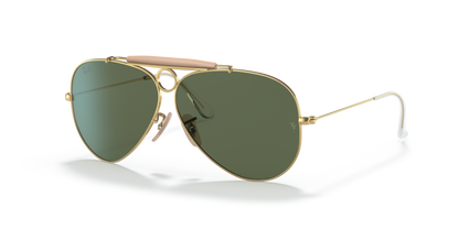 Ray-Ban Shooter Oro Arista Verde G-15