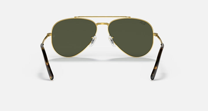 Ray-Ban New Aviator Legend Gold Green
