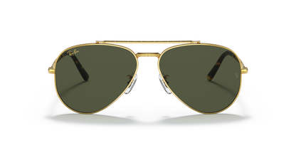 Ray-Ban New Aviator Legend Gold Green