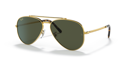 Ray-Ban New Aviator Legend Gold Green