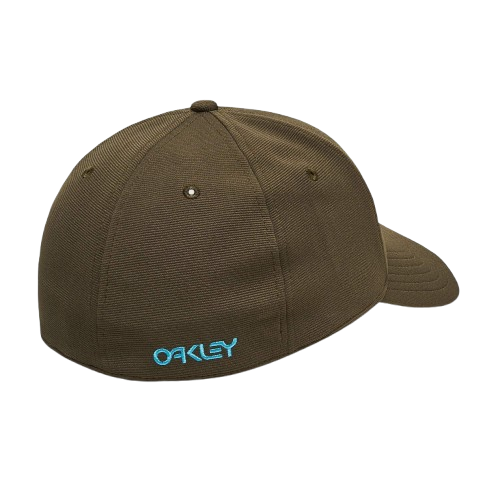 Oakley 6 Panel Stretch Hat Embossed New Dark Brush