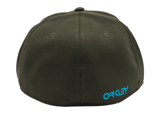 Oakley 6 Panel Stretch Hat Embossed New Dark Brush