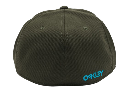 Oakley 6 Panel Stretch Hat Embossed New Dark Brush