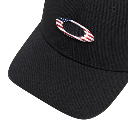 Oakley Tincan Cap Black American Flag
