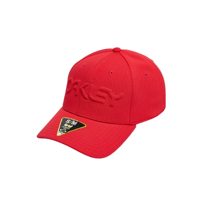 Oakley 6 Panel Stretch Hat Embossed Red Line