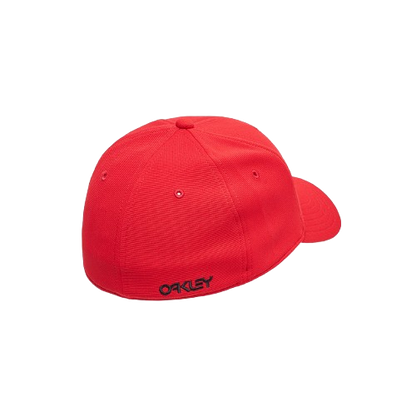 Oakley 6 Panel Stretch Hat Embossed Red Line
