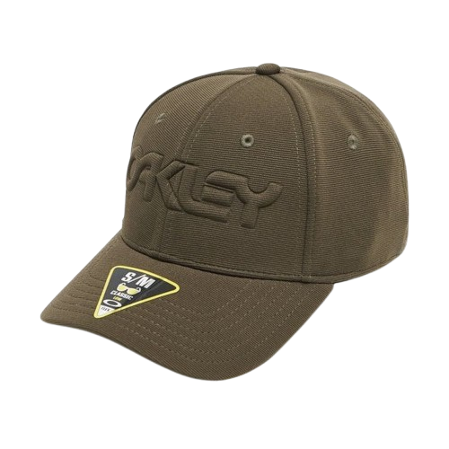 Oakley 6 Panel Stretch Hat Embossed New Dark Brush