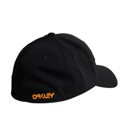 Oakley 6 Panel Stretch Hat Embossed Blackout