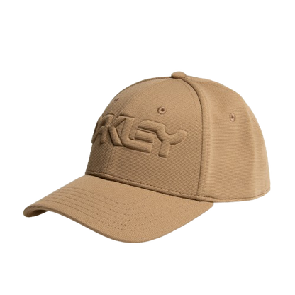 Oakley 6 Panel Stretch Hat Embossed Coyote