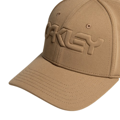 Oakley 6 Panel Stretch Hat Embossed Coyote