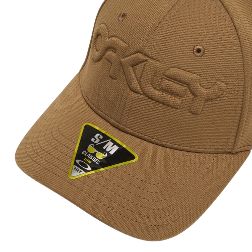 Oakley 6 Panel Stretch Hat Embossed Coyote