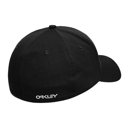 Oakley 6 Panel Stretch Metallic Hat Black/American Flag