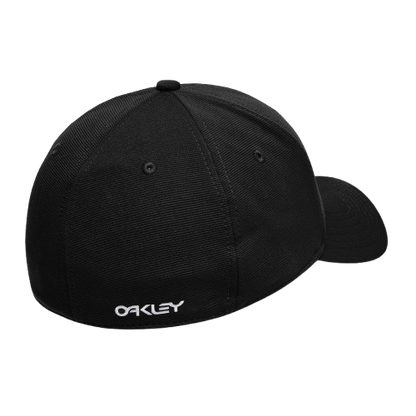 Oakley 6 Panel Stretch Metallic Hat Black/American Flag
