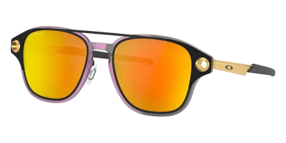 OAKLEY Coldfuse Negro mate y dorado PRIZM RUBY POLARIZED