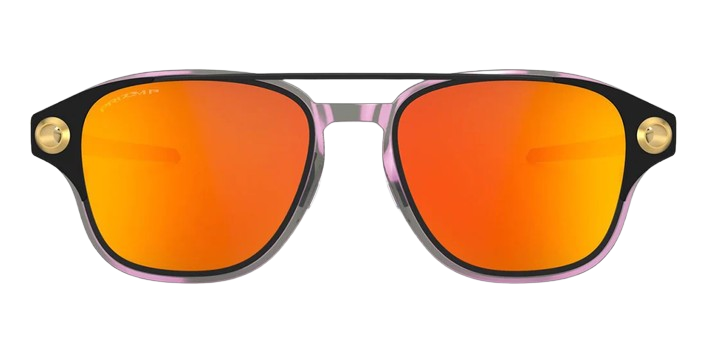 OAKLEY Coldfuse Negro mate y dorado PRIZM RUBY POLARIZED