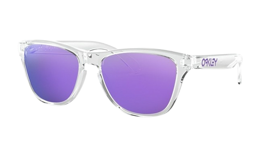 OAKLEY Frogskins XS  Transparente Pulido Violet Iridium 1
