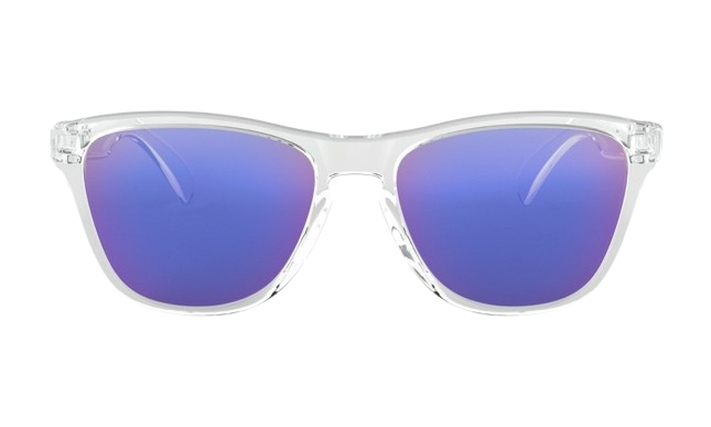 OAKLEY Frogskins XS  Transparente Pulido Violet Iridium 3