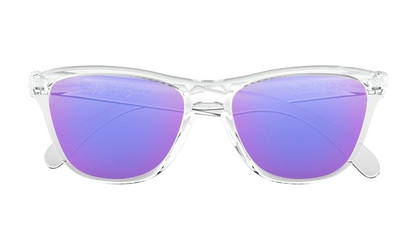 OAKLEY Frogskins XS  Transparente Pulido Violet Iridium 2