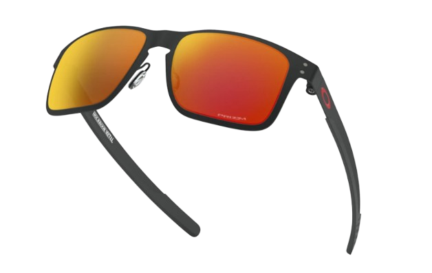 OAKLEY Holbrook Metal Metal Mate Negro  Prizm Ruby